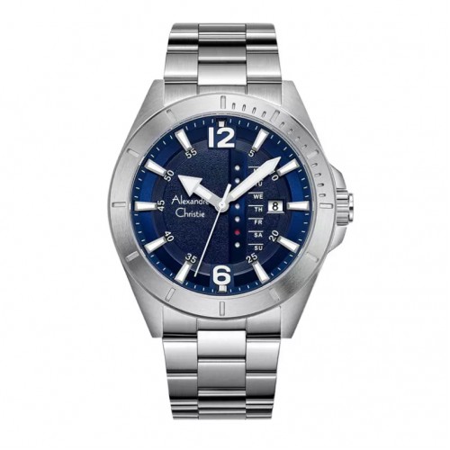 Alexandre Christie AC 6535 Silver Blue MEBSSBU